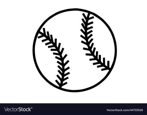 baseball clipart royalty  vector image vectorstock
