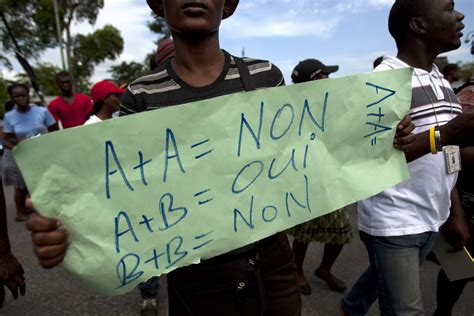 More Than 1 000 People In Haiti Protest Against Legalizing Same Sex