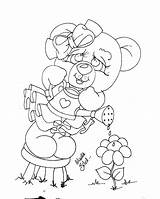 Riscos Ursinhos Teddy Pandas Graciosos Drawings Cute sketch template