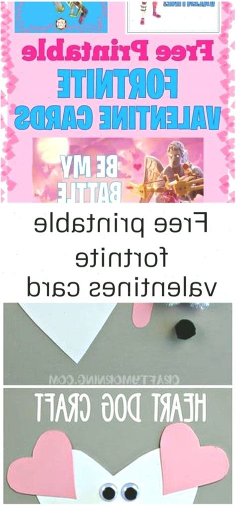 printable fortnite valentines card decorativeboxesideas boxes