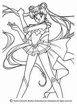Coloring Sailor Moon Pages Luna Comments sketch template