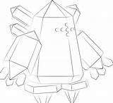 Pokemon Regice Pages sketch template