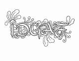 Coloring Pages Sweary Word Swear Printable Getcolorings Color sketch template