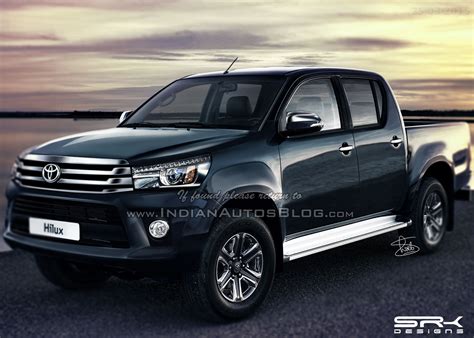 toyota hilux  premiere  june rendering