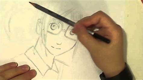 Drawing Anime Girl With Glasses Youtube