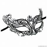 Masquerade Catwoman Coloring Butterfly Venetian Clipartbest Clipground Under sketch template