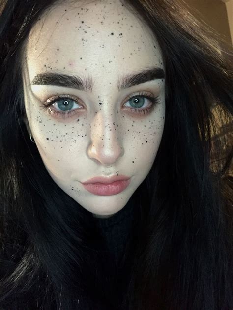 Makeupaddiction • R Makeupaddiction Makeup Looks Fake Freckles Makeup