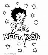 Betty Boop Coloring Pages Printable Cartoon Adult sketch template