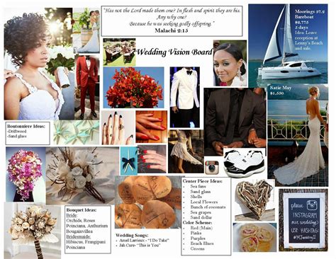 The Lucayan Pearl Wedding Vision Board