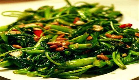 resep tumis kangkung tauco sederhana