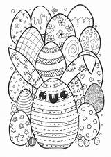Paques Oeuf Doodle Zendoodle Egg Colouring Paque Pâques Doodles Lapin sketch template