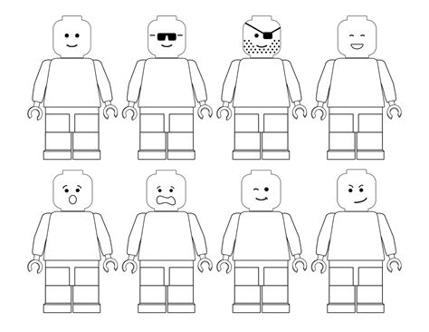 lego coloring pages printable