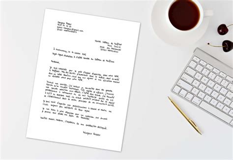lettre de motivation manuscrite ou pas lettre