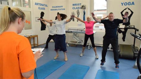 physios launch workout at work winter special the