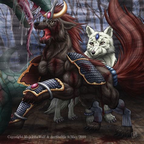 Commission Wolf Warrior By Sheltiewolf On Deviantart