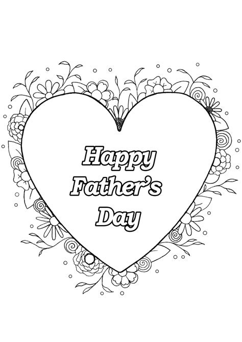 happy fathers day papa coloring page coloring pages