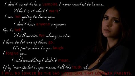 Vampire Diaries Elena Quotes Quotesgram
