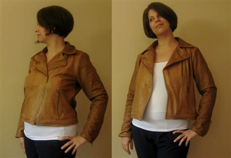 handmade  heather  motorcycle jacket project part