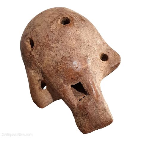 antiques atlas ecuadorian carved skull shaped whistle