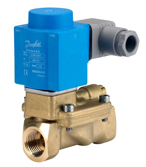water solenoid valve danfoss evb dn  bola systems