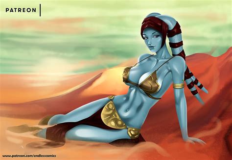 Rule 34 Aayla Secura Armband Belly Belly Dancer Belly