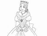 Medieval Princess Drawing Line Coloring Coloringcrew Paintingvalley Collection sketch template