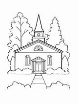 Church Drawing Lds Building Coloring Worship Pages Clipart Drawings Outline Library Kids Faith Primary Temples Libra Revelation Clip Draw Churches sketch template