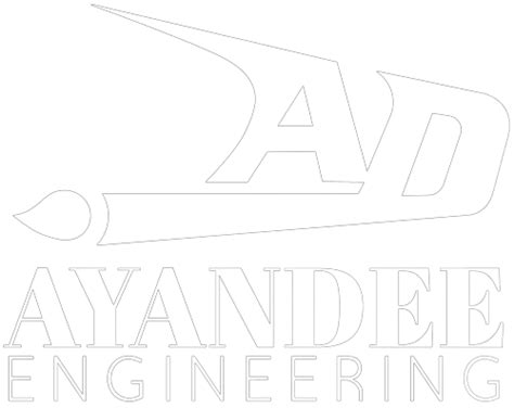 white logo ayandee engineering