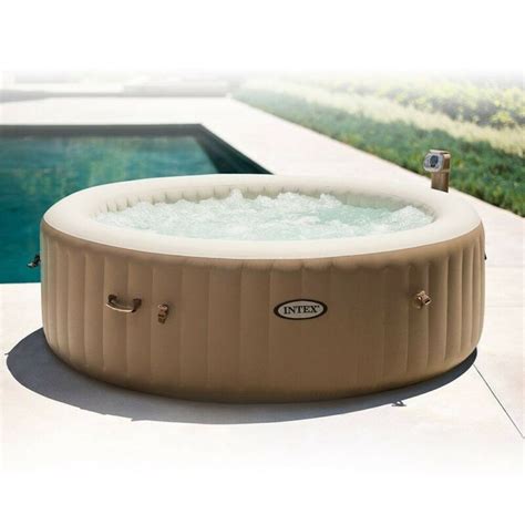 Intex Inflatable Pure Spa 6 Person Portable Heated Bubble
