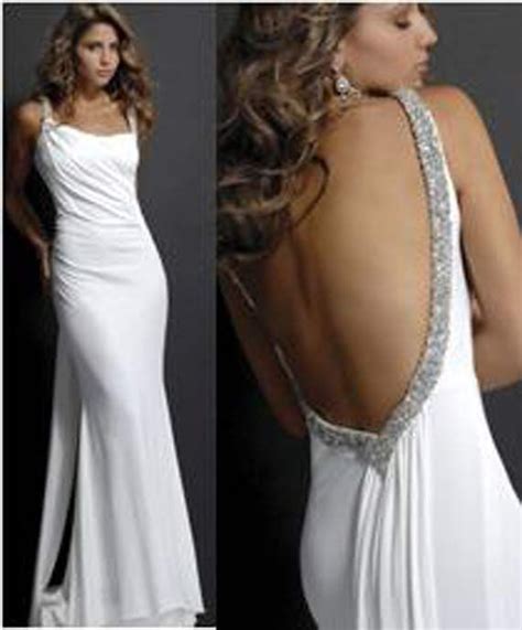 Very Low Backless Dresses Supplier Low Back Wedding