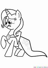 Coloring Trixie sketch template