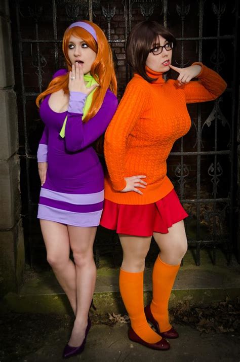 Scooby Doo Sexy Velma And Daphne Cosplay By Nerdysiren On