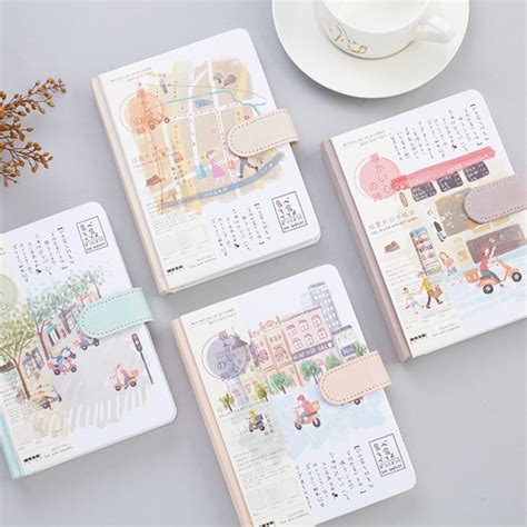 Buy 1 Pcs Cute Japanese Story Hard Cover 36k Schedule