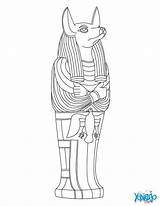 Egypt Anubis Egyptian Egipto Hellokids Goddess Antiguo Mummy Colorier Egipcio Designlooter Goddesses Egypte sketch template