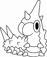 Wurmple Spoink Pokémon Meganium Coloringpages101 sketch template