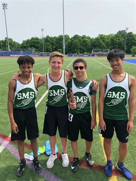 sms boys track  field finished undefeated  regular season