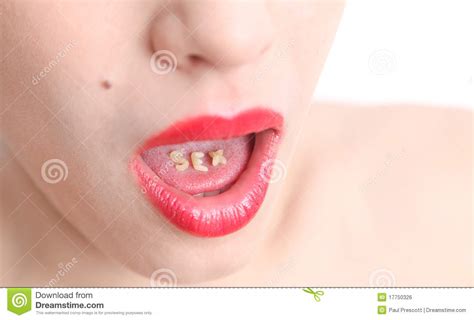 Sexy Tongue Royalty Free Stock Image Image 17750326