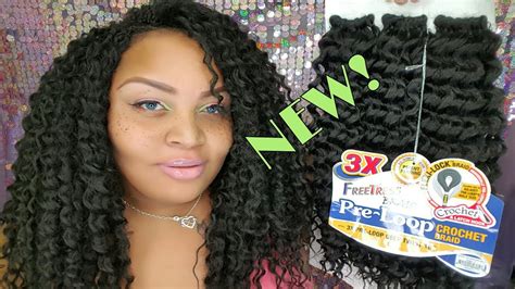Freetress Pre Loop Crochet Braids 3x Pre Loop Deep Twist 16 New Hair