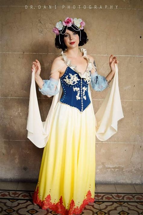 art nouveau snow white cosplay disney dress up cute cosplay