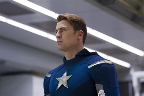 Chris Evans As Captain America In The Avengers The Avengers Pictures