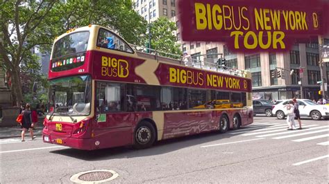 classic hop on hop off sightseeing bus tour of new york vamzio