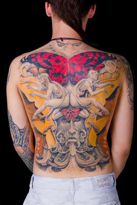 Man Page Entertainment For Men 50 Most Amazing Full Back Tattoos