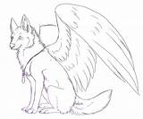 Winged Puppy Wolves Dentistmitcham sketch template