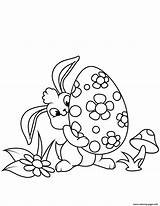 Easter Bunny Coloring Pages Cute Egg Printable Print Color Drawing Supercoloring Book Colorings Games Medium sketch template