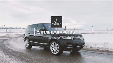 land rover range rover reviews auto world sales car reviews show youtube