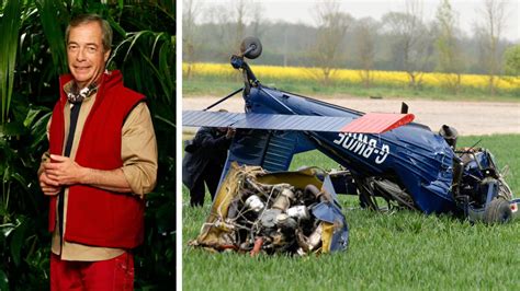 im  celebrity  latest grace dent joked  campmate nigel farages plane crash lbc