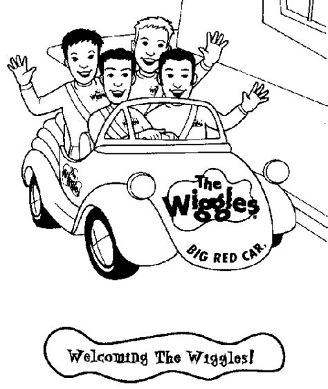 wiggles coloring pages  kids  friends print  color