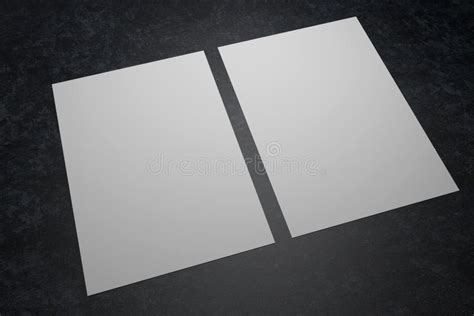 dos hojas de papel stock de ilustracion ilustracion de carta