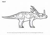 Styracosaurus Sonja Drawingtutorials101 sketch template