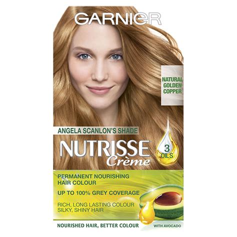 Garnier Nutrisse Natural Golden Copper Permanent Hair Dye Wilko